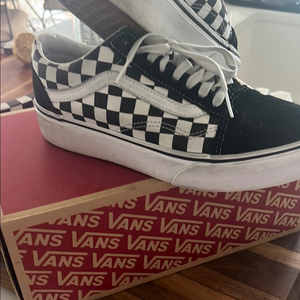 Vans Classic Checkered Skate Shoes - Picture 5 of 7